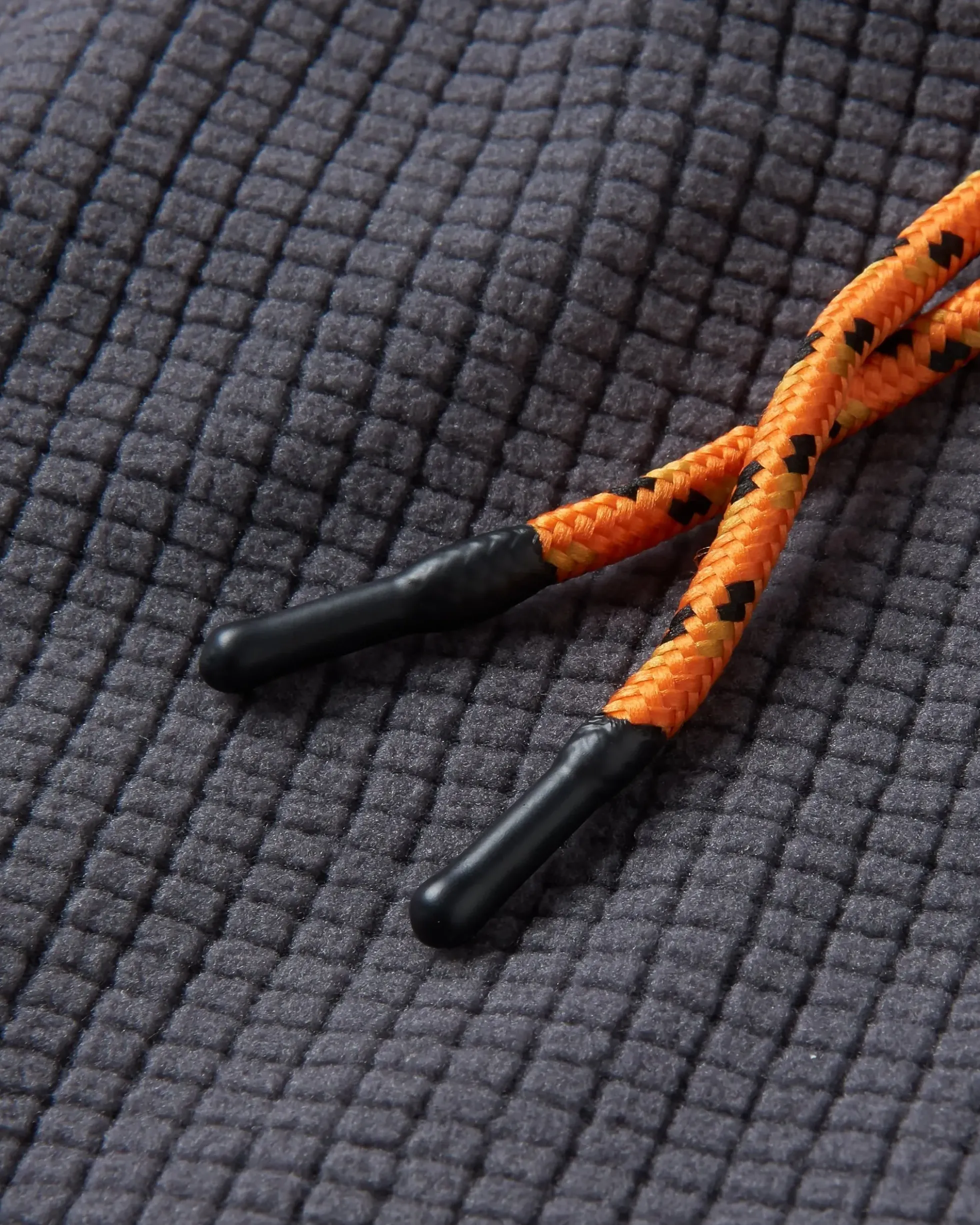 Men's Point Grid Polar Fleece Hoodie