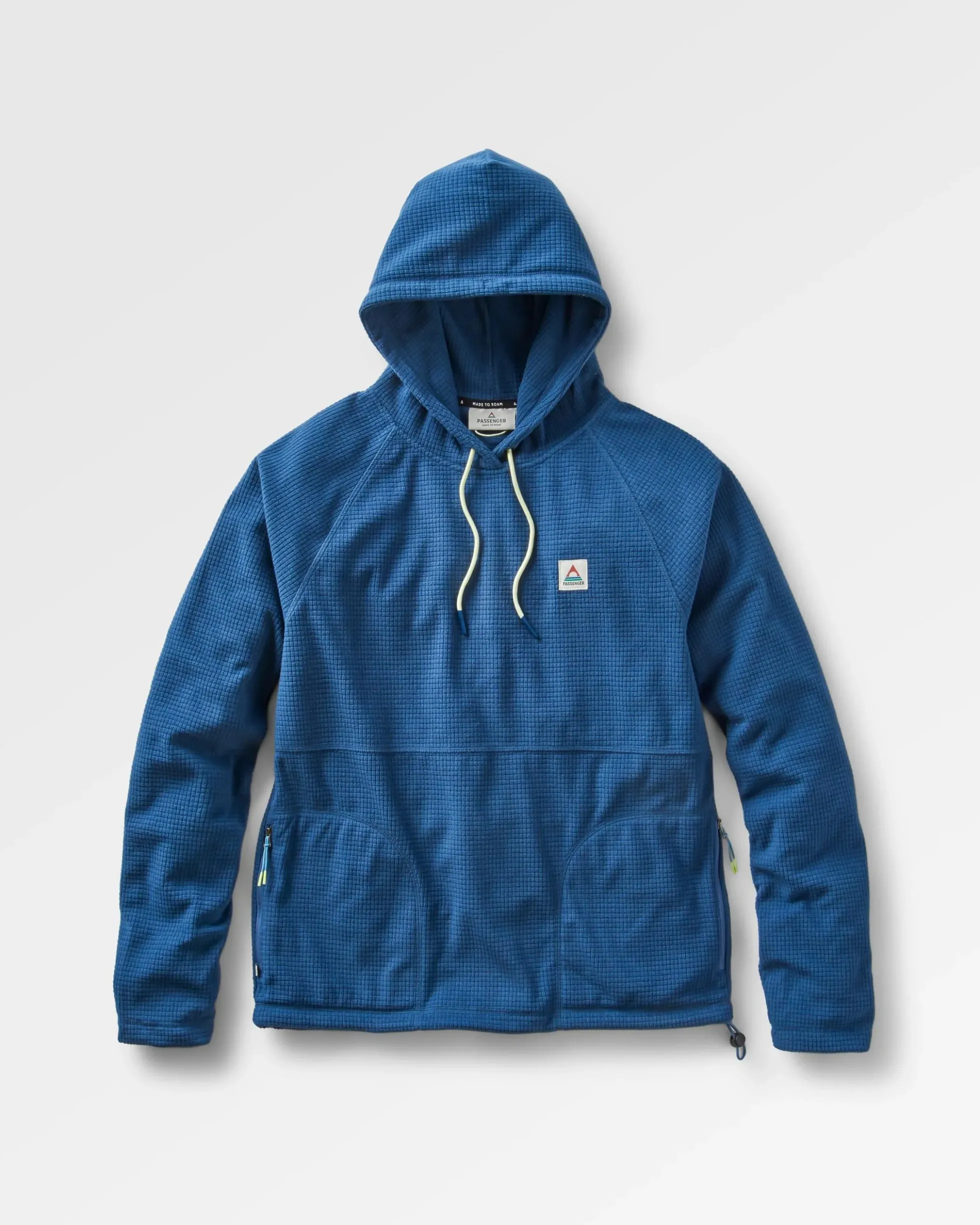 Men's Point Grid Polar Fleece Hoodie