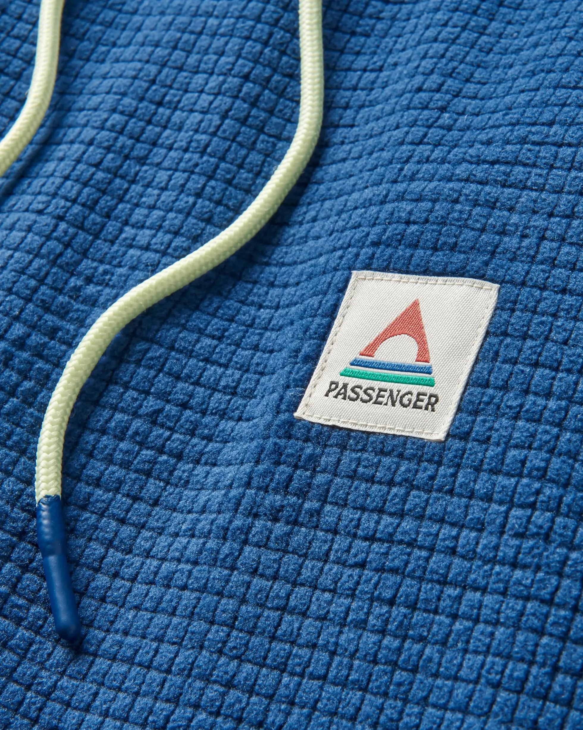 Men's Point Grid Polar Fleece Hoodie