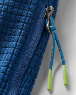 Men's Point Grid Polar Fleece Hoodie