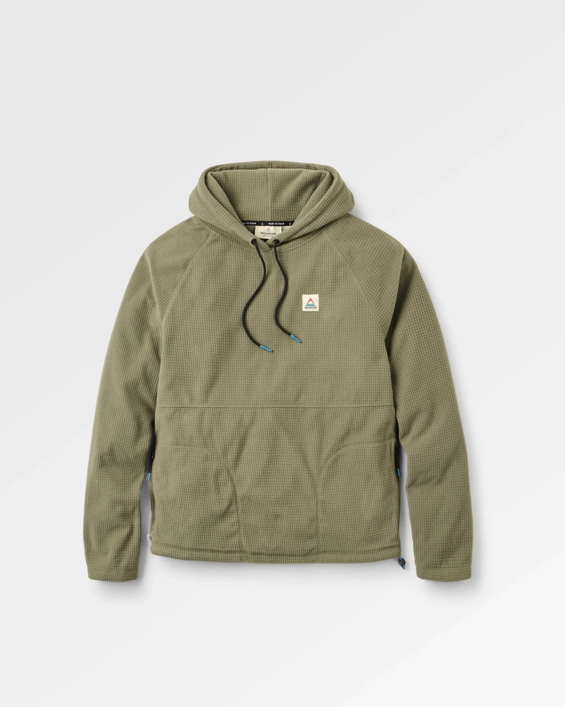 Men's Point Grid Polar Fleece Hoodie