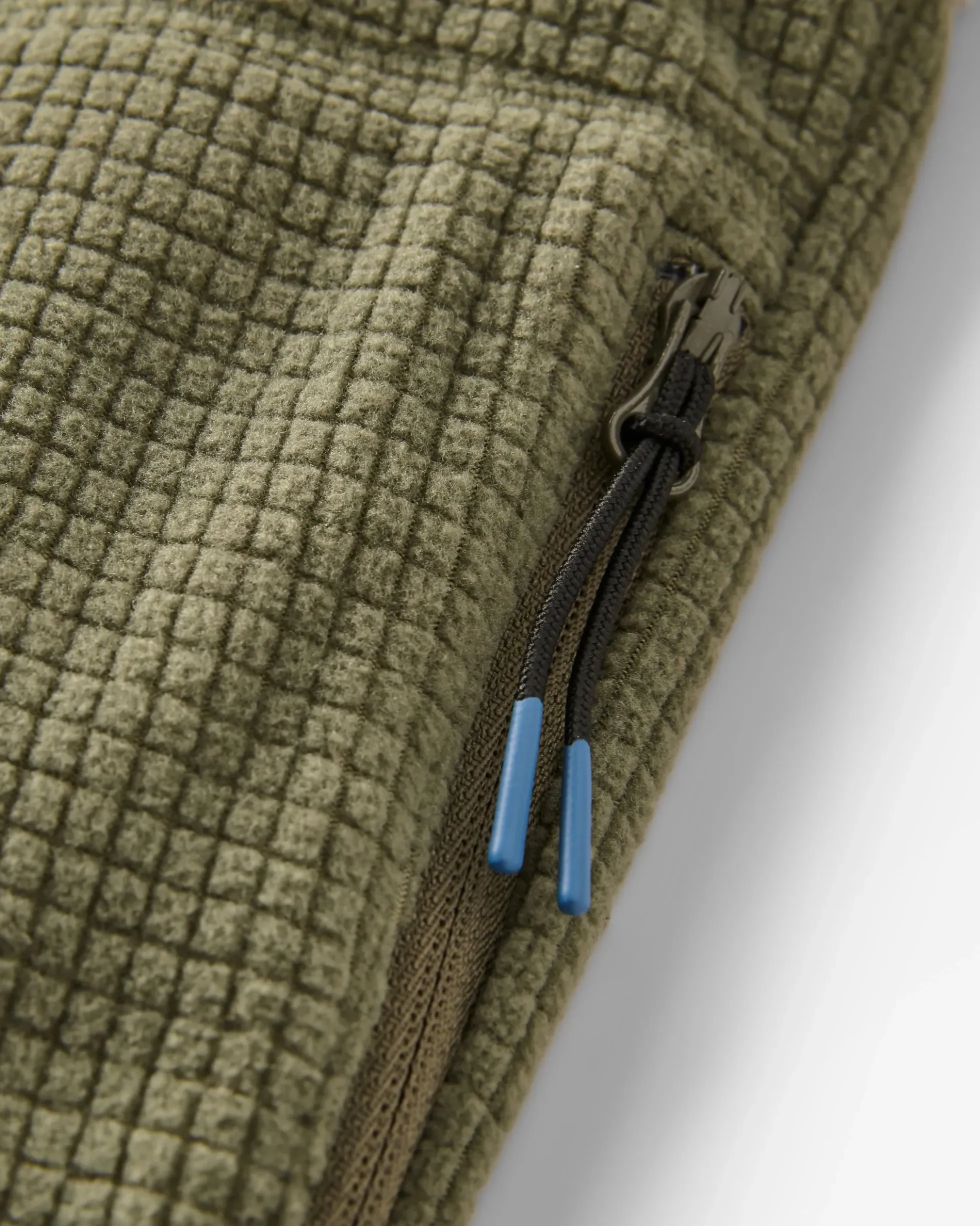 Men's Point Grid Polar Fleece Hoodie