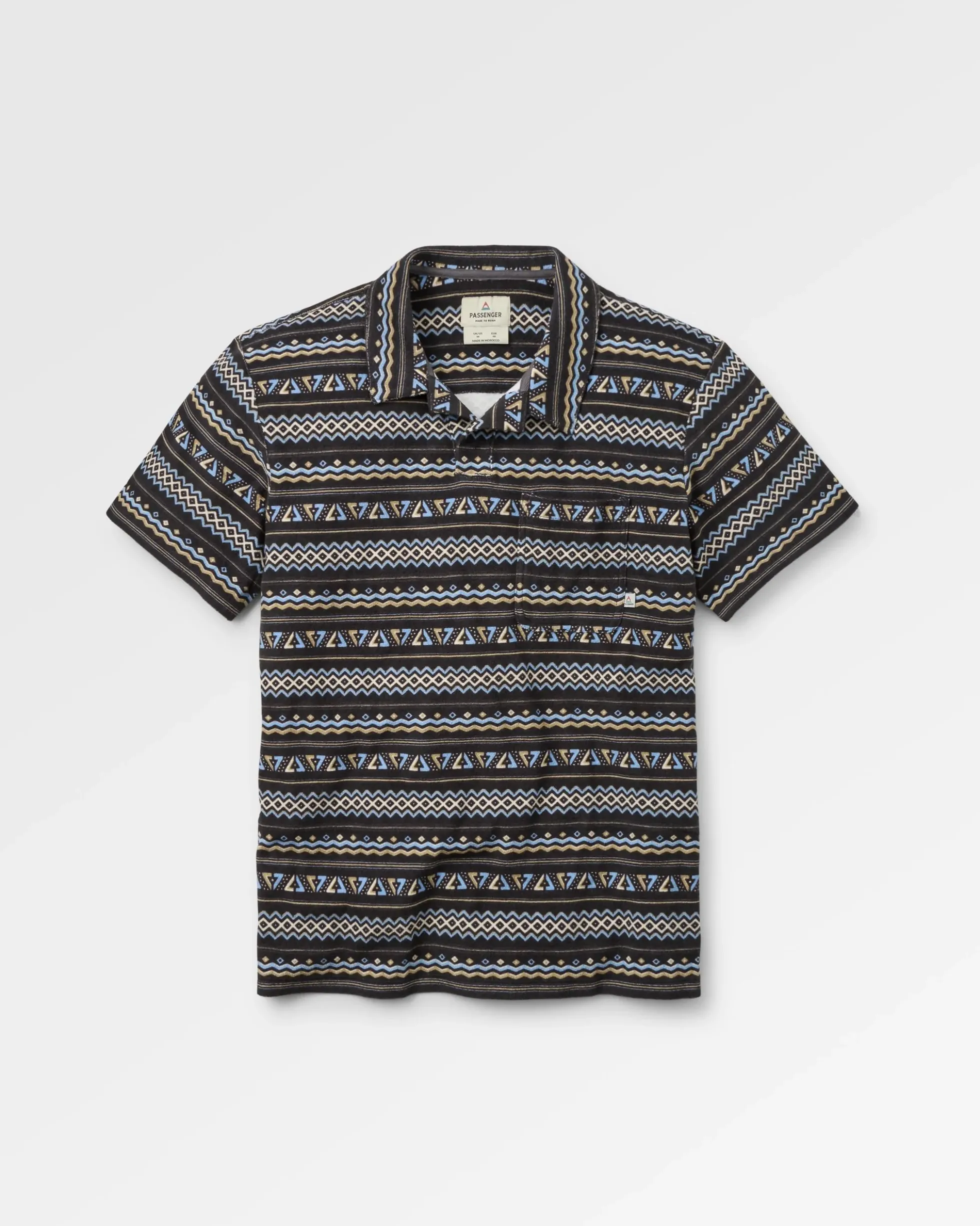 Men's Rising Towelling Polo Shirt