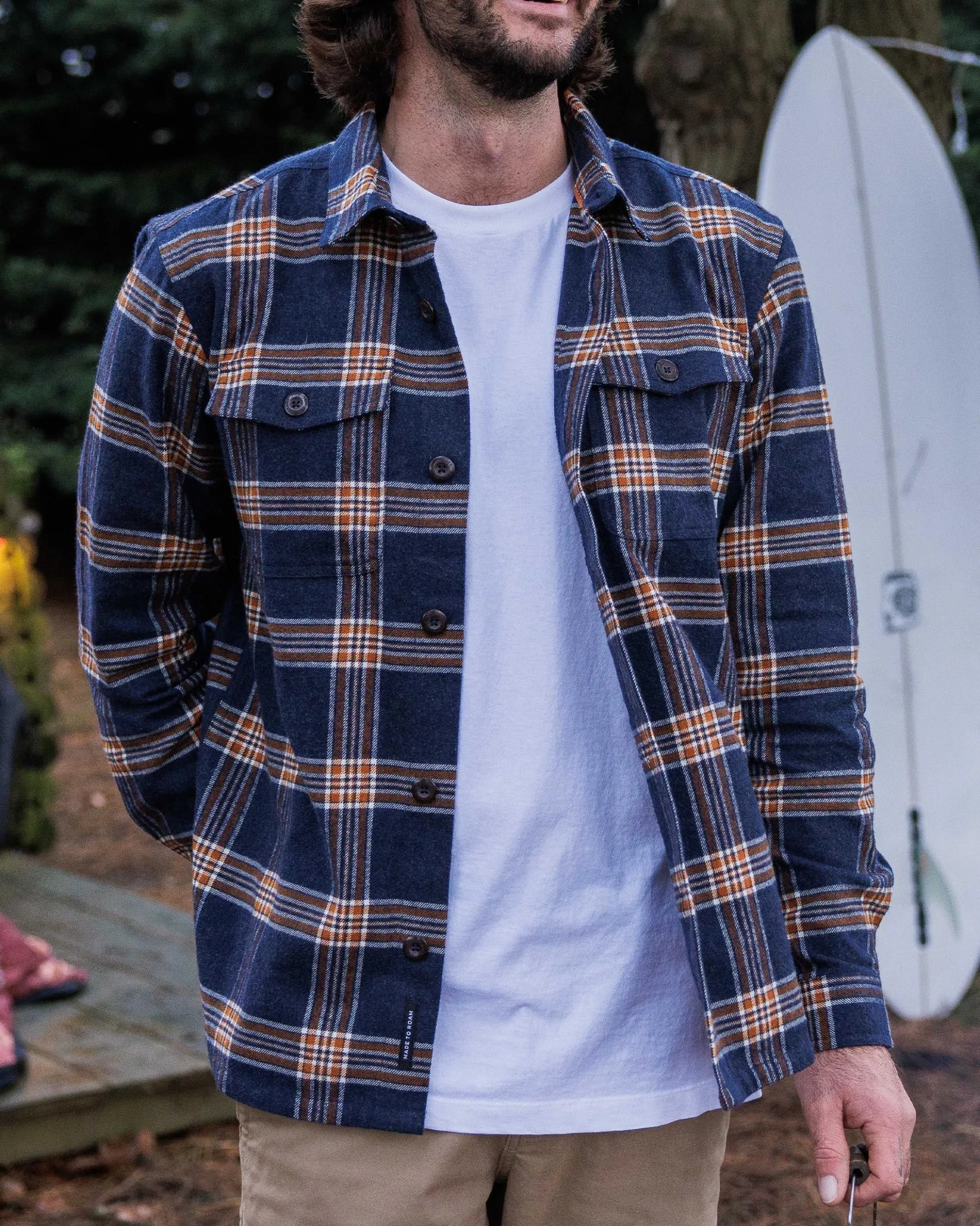 Men's Rustic Organic Cotton Heavyweight Overshirt