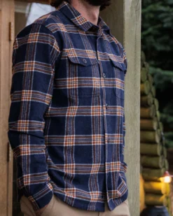 Men's Rustic Organic Cotton Heavyweight Overshirt