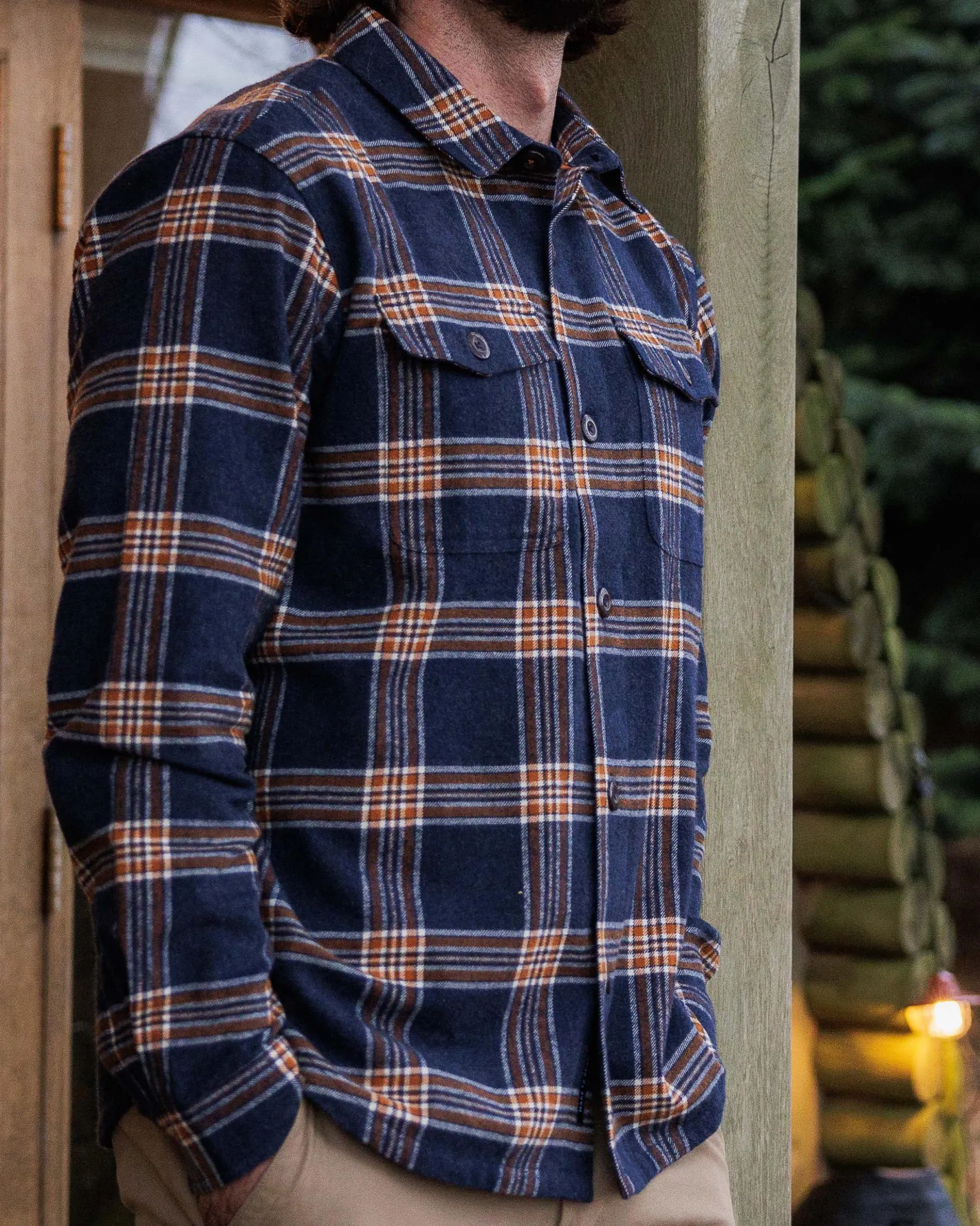 Men's Rustic Organic Cotton Heavyweight Overshirt