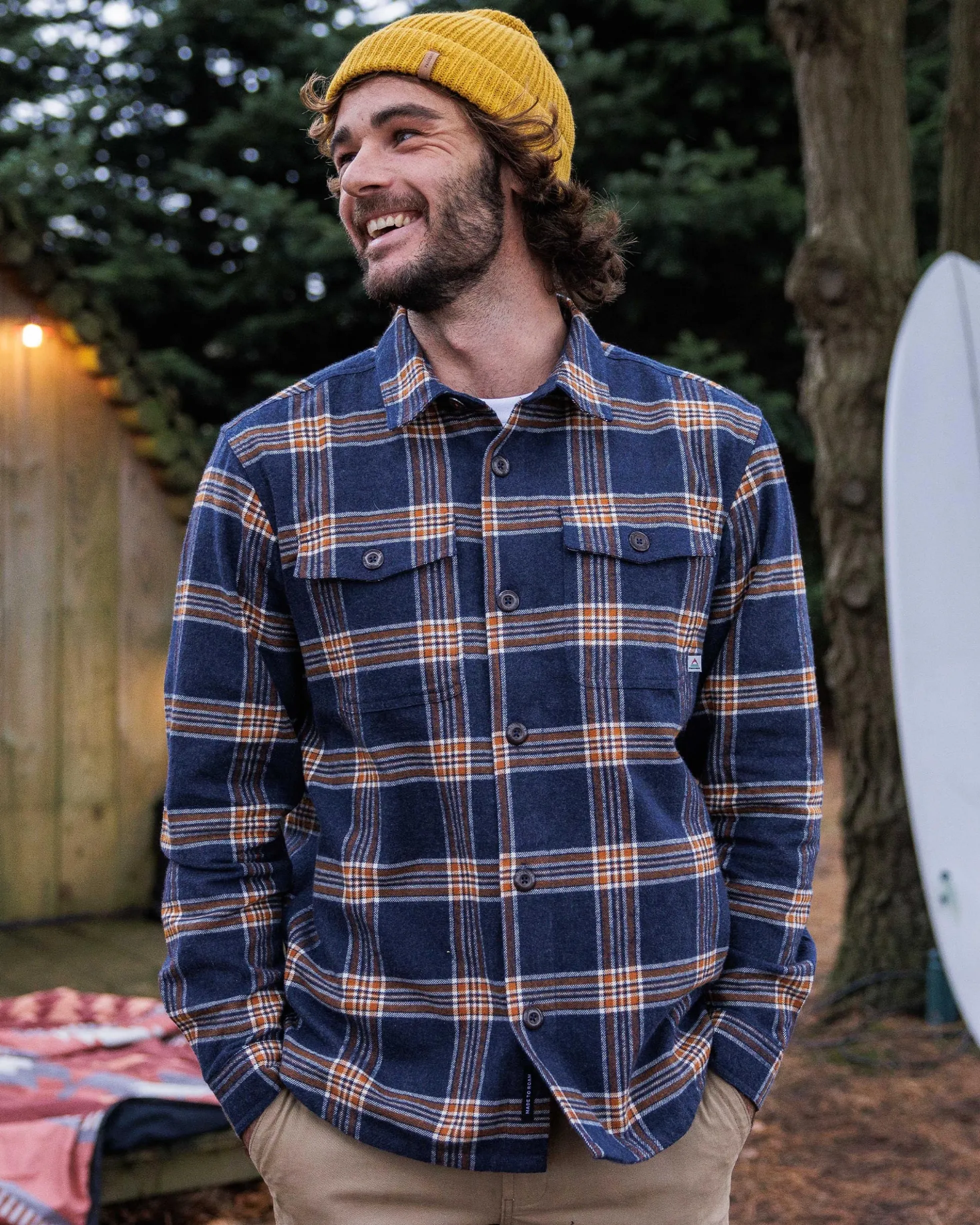 Men's Rustic Organic Cotton Heavyweight Overshirt