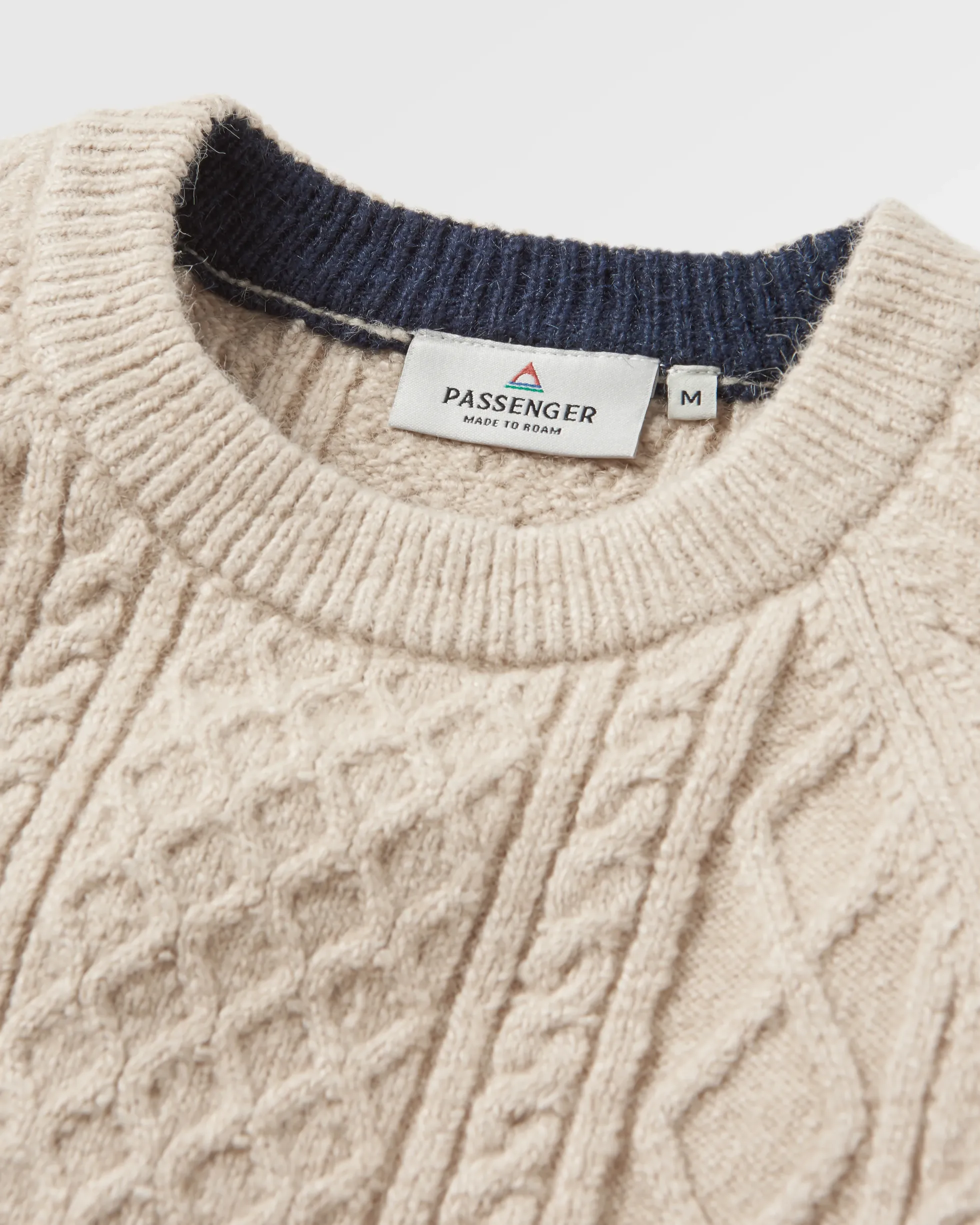 Men's Sandbar Cable Knitted Jumper