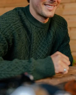 Men's Sandbar Cable Knitted Jumper