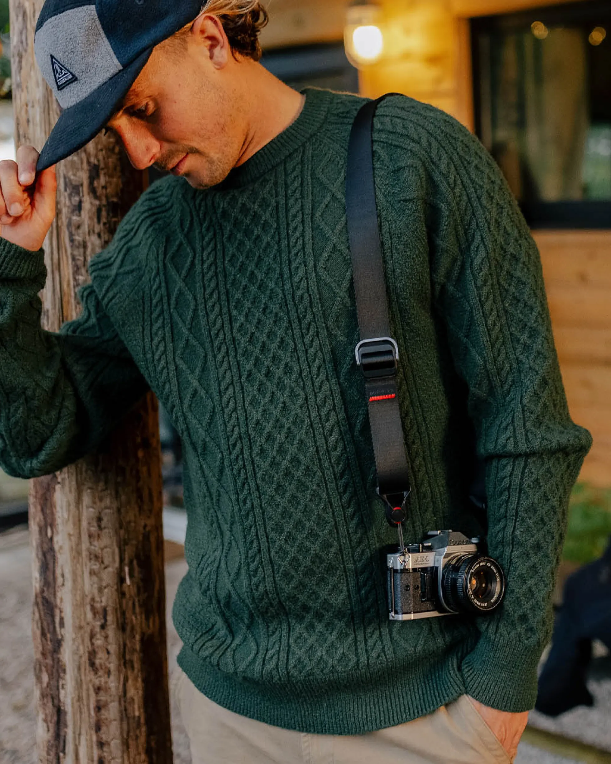Men's Sandbar Cable Knitted Jumper