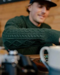 Men's Sandbar Cable Knitted Jumper