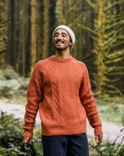 Men's Sandbar Cable Knitted Jumper