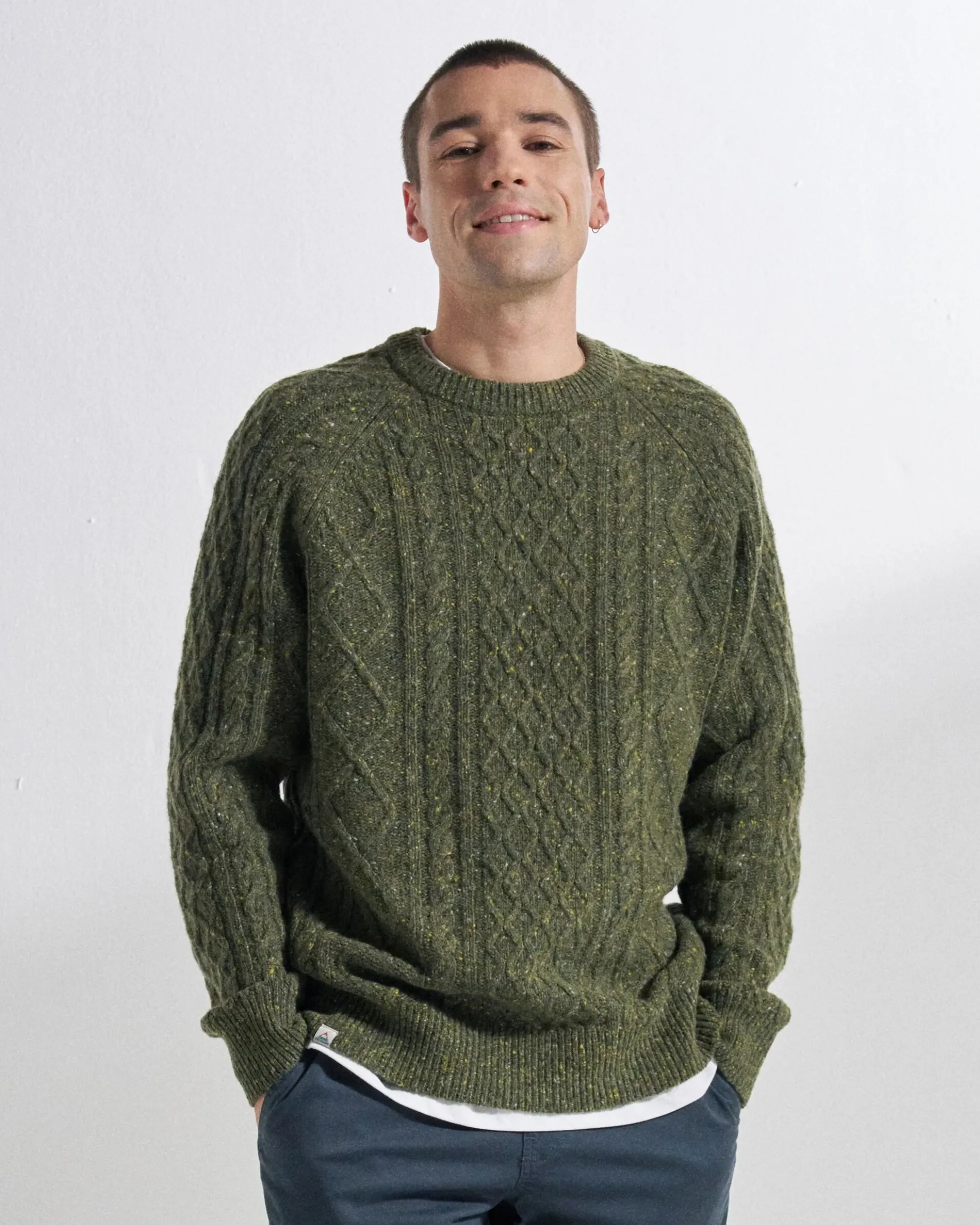 Men's Sandbar Merino Blend Knitted Jumper