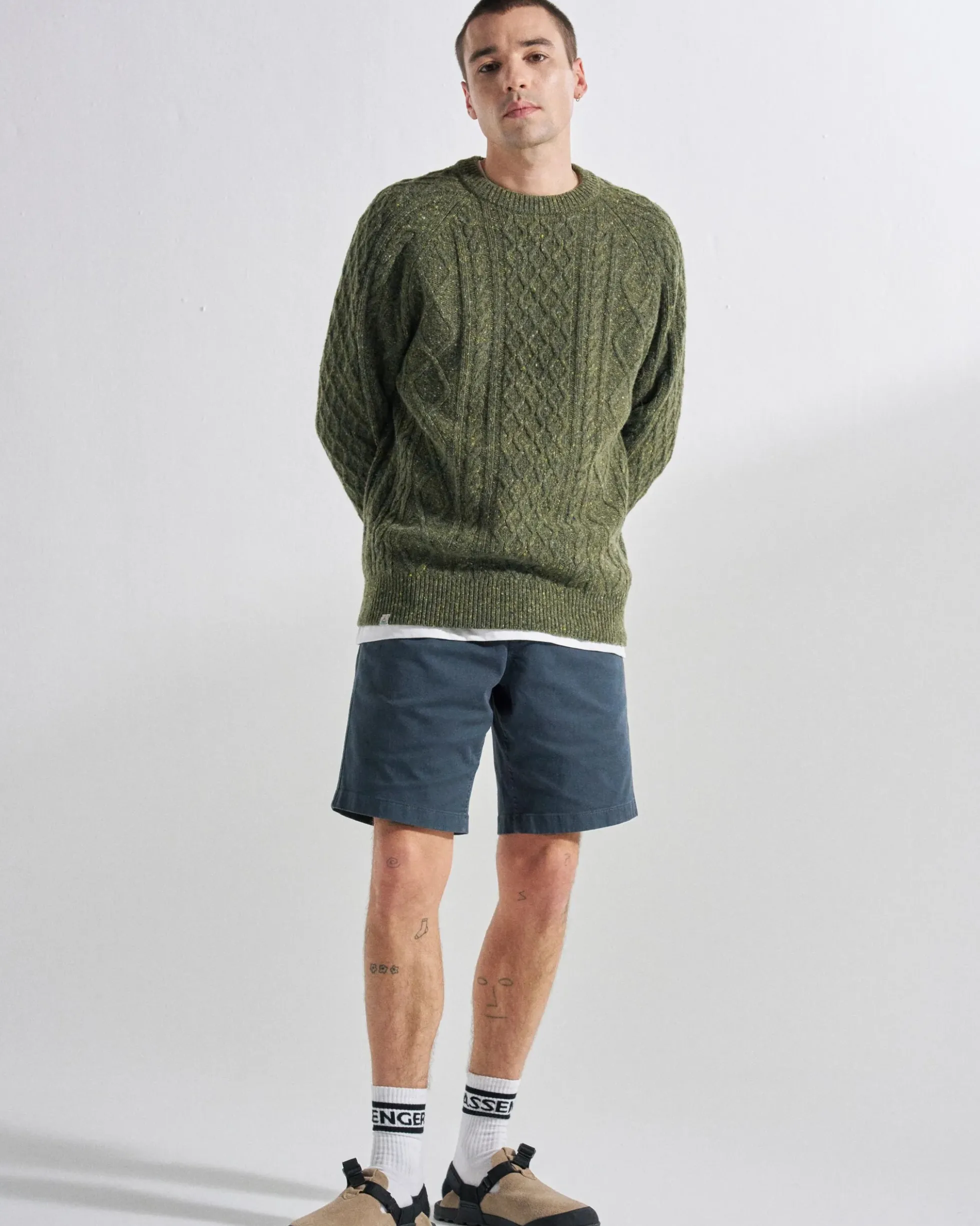 Men's Sandbar Merino Blend Knitted Jumper