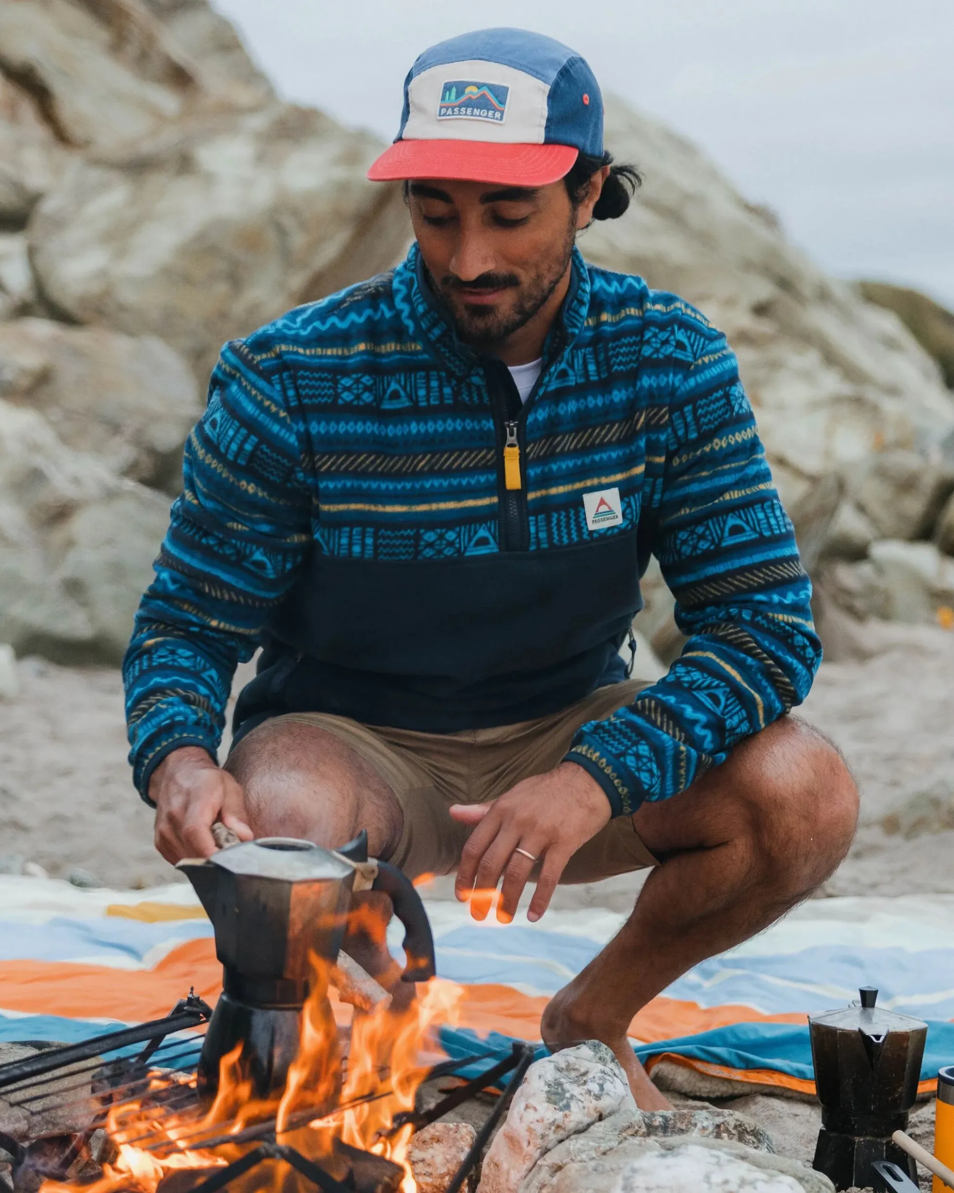 Men's Set Off Polar 1/4 Zip Fleece