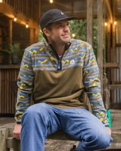 Men's Set Off Polar 1/4 Zip Fleece