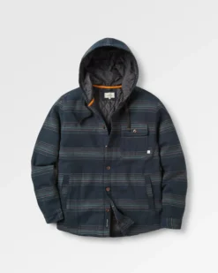 Men's Sherwood Check Hooded Overshirt