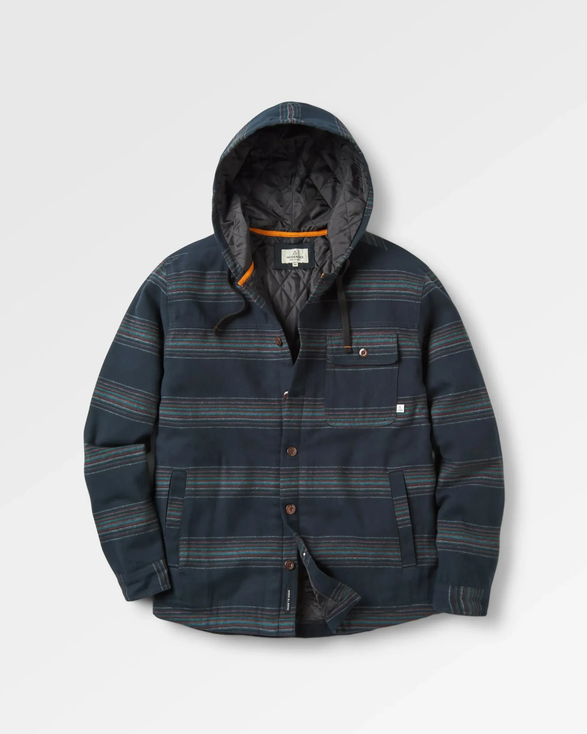 Men's Sherwood Check Hooded Overshirt