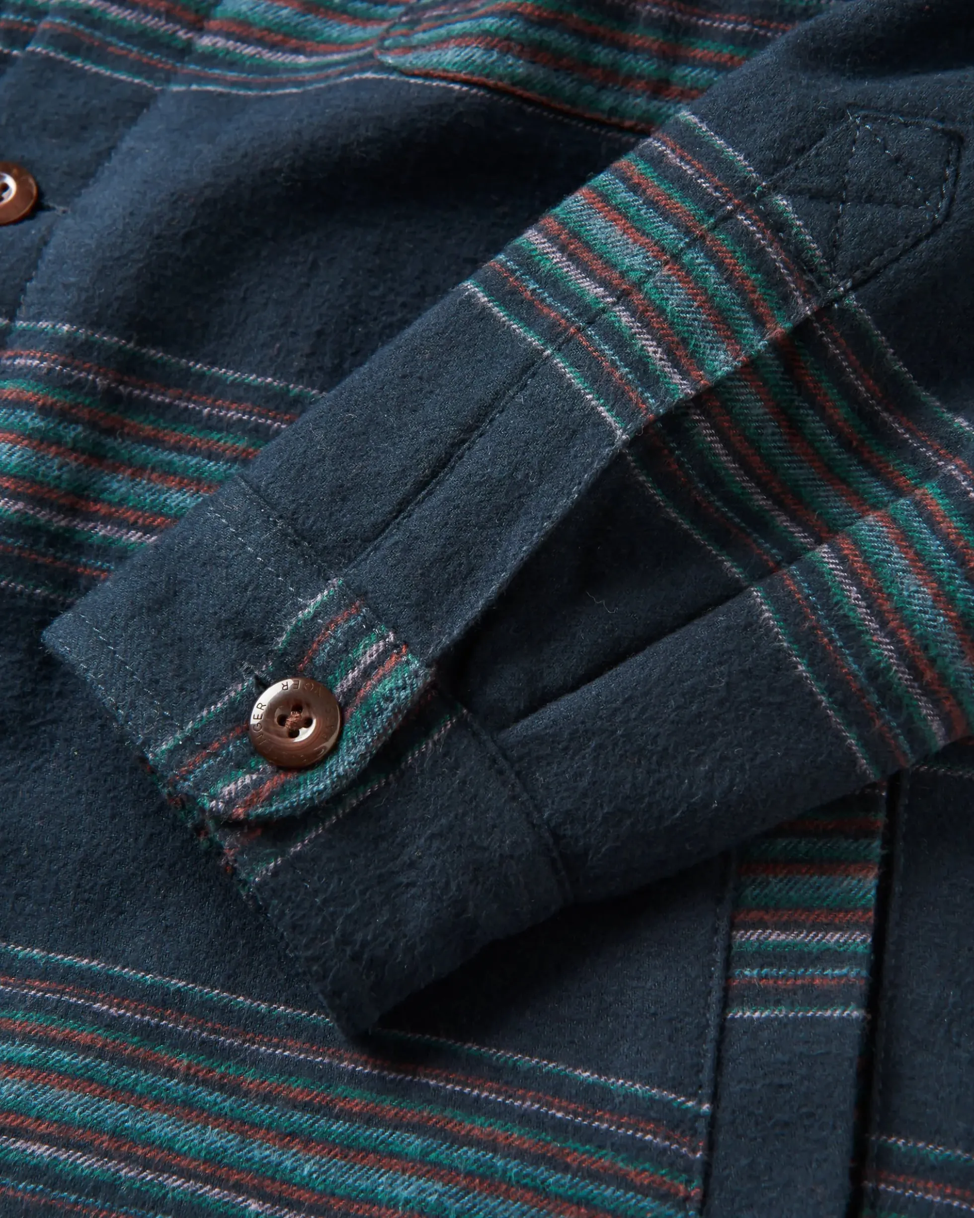 Men's Sherwood Check Hooded Overshirt