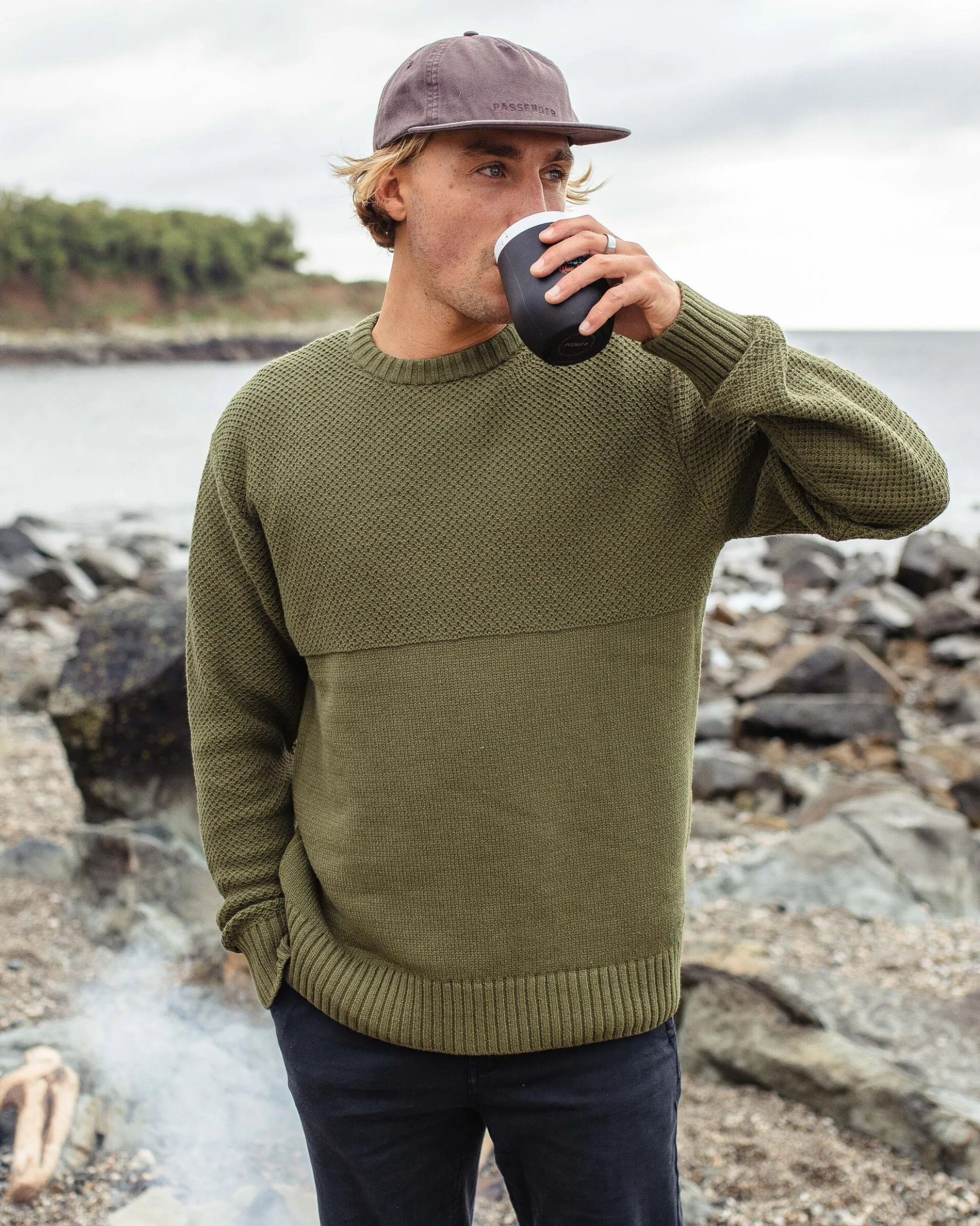 Men's Swell Knitted Jumper