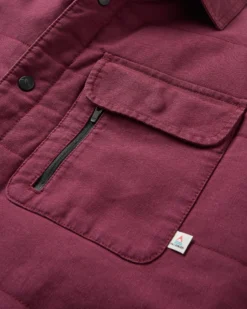 Men's Taranaki Canvas Quilted Overshirt