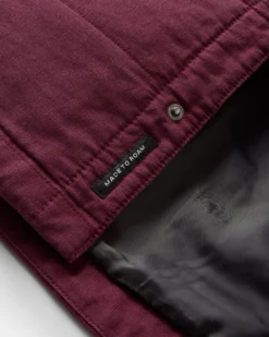 Men's Taranaki Canvas Quilted Overshirt