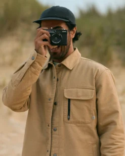 Men's Taranaki Canvas Quilted Overshirt
