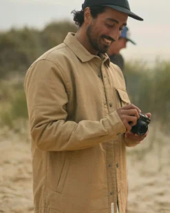 Men's Taranaki Canvas Quilted Overshirt