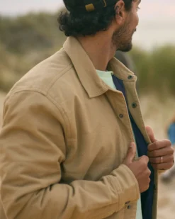 Men's Taranaki Canvas Quilted Overshirt