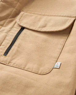 Men's Taranaki Canvas Quilted Overshirt