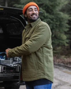 Men's Taranaki Canvas Quilted Overshirt