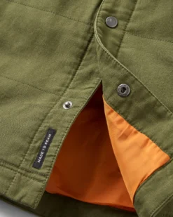 Men's Taranaki Canvas Quilted Overshirt