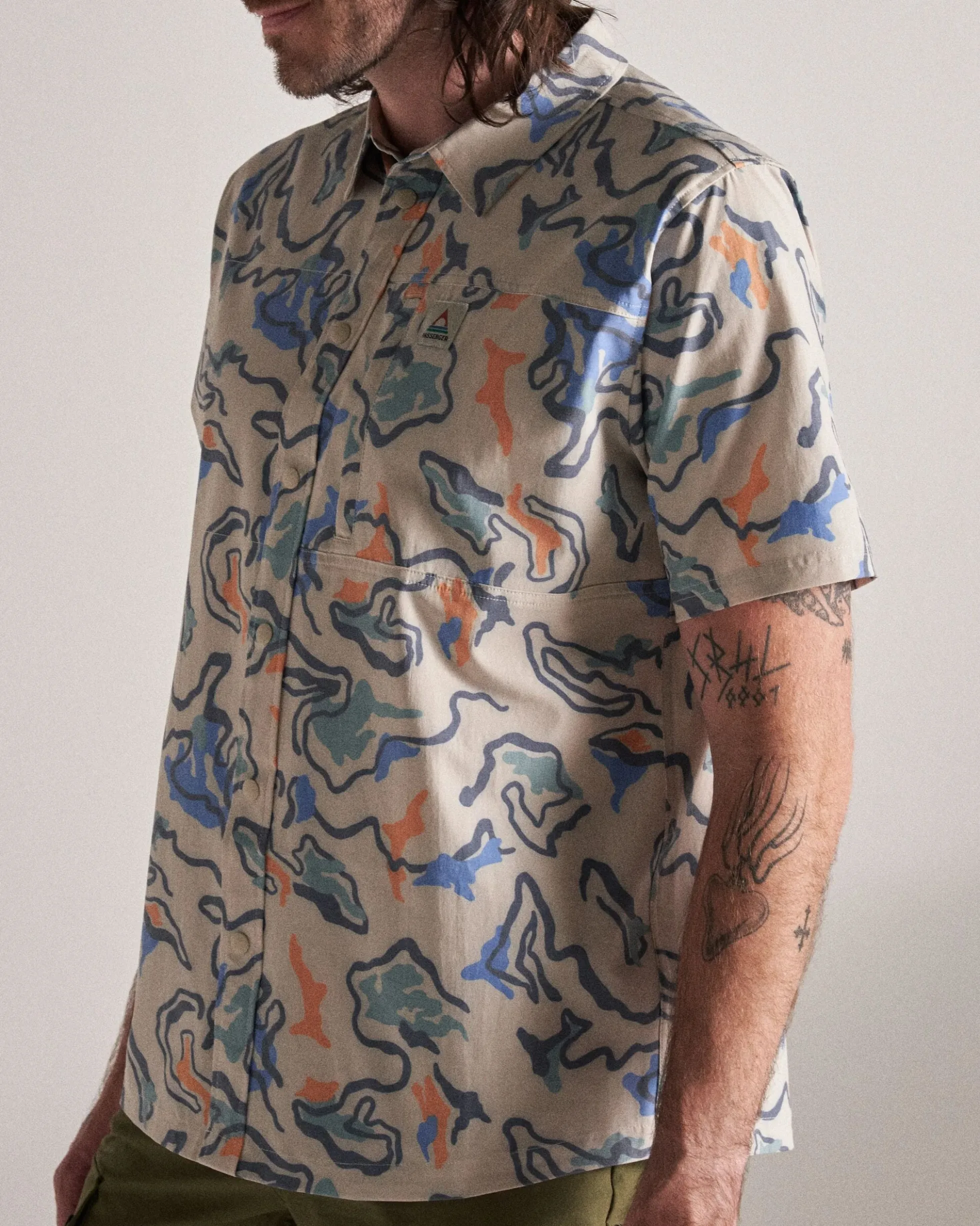 Men's Traveller Short Sleeve Stretch Shirt