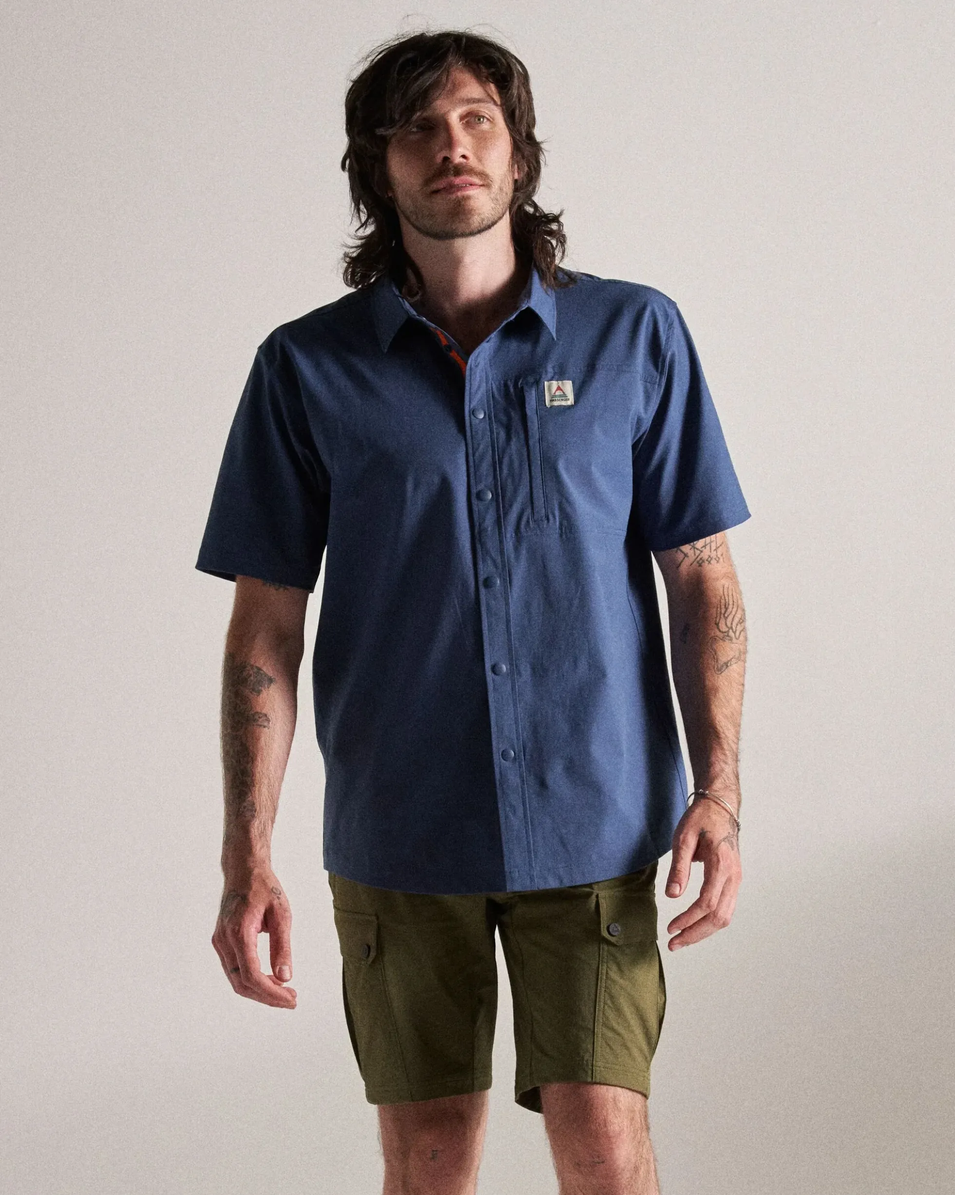 Men's Traveller Short Sleeve Stretch Shirt