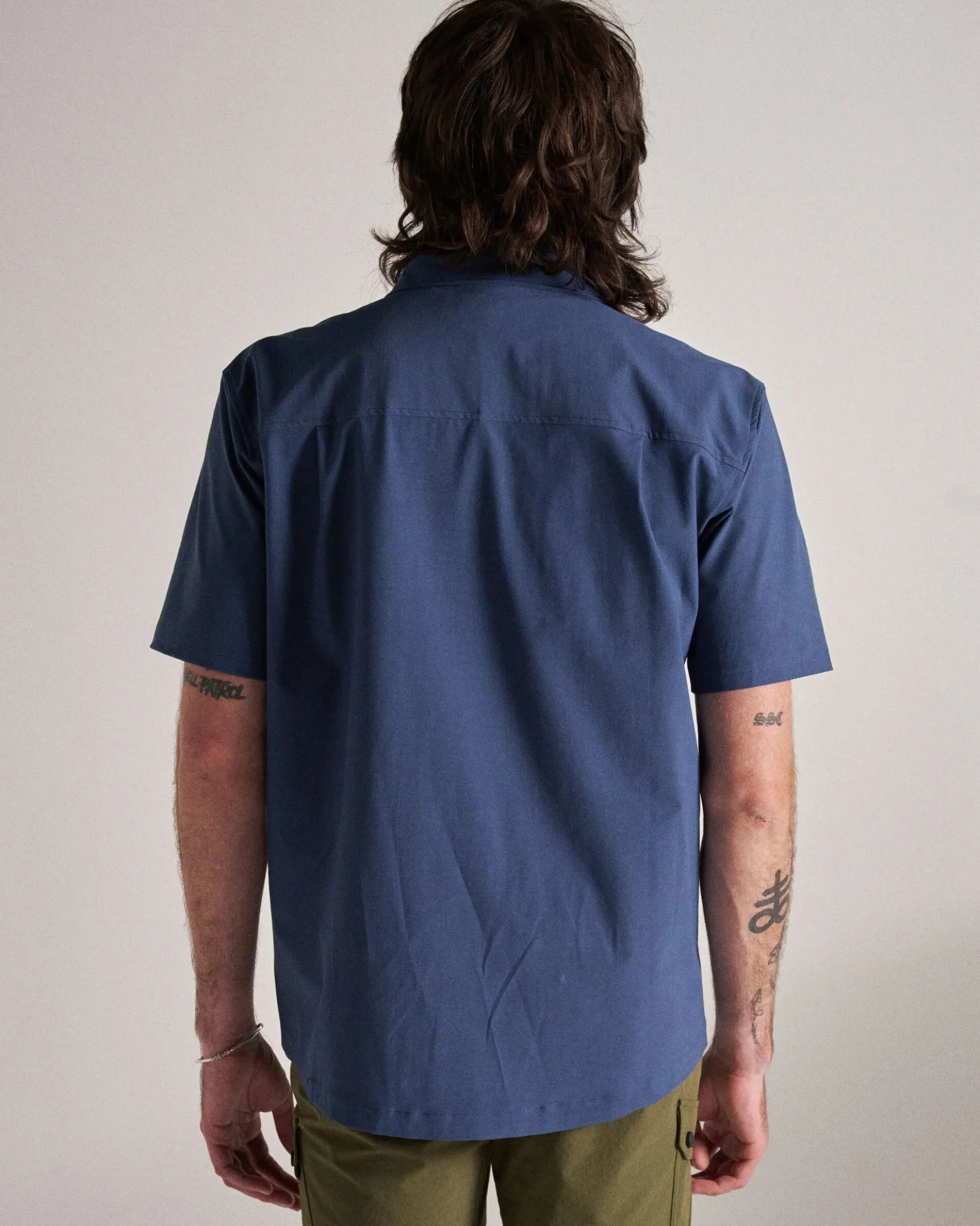 Men's Traveller Short Sleeve Stretch Shirt