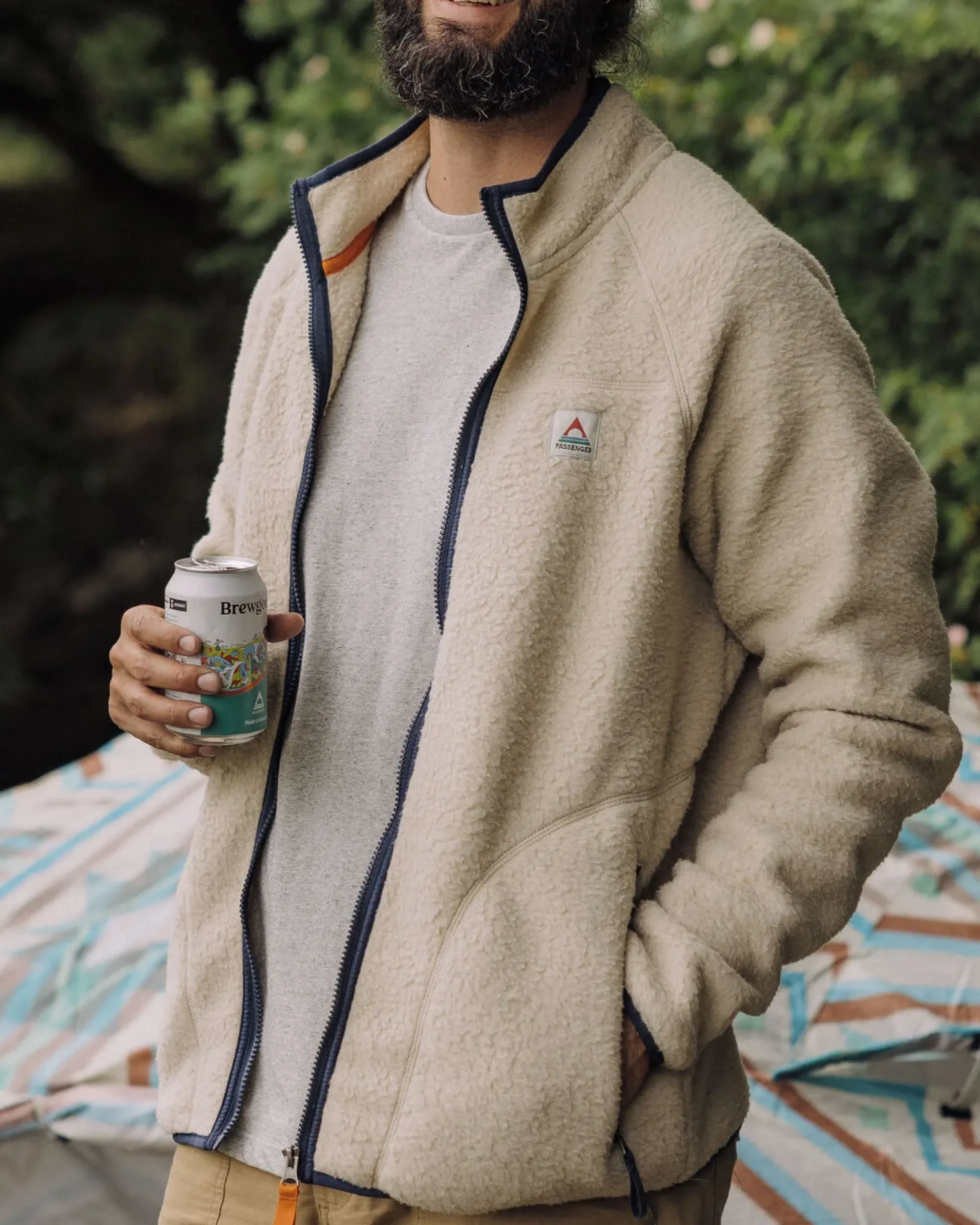 Men's Tripper Full Zip Sherpa Fleece