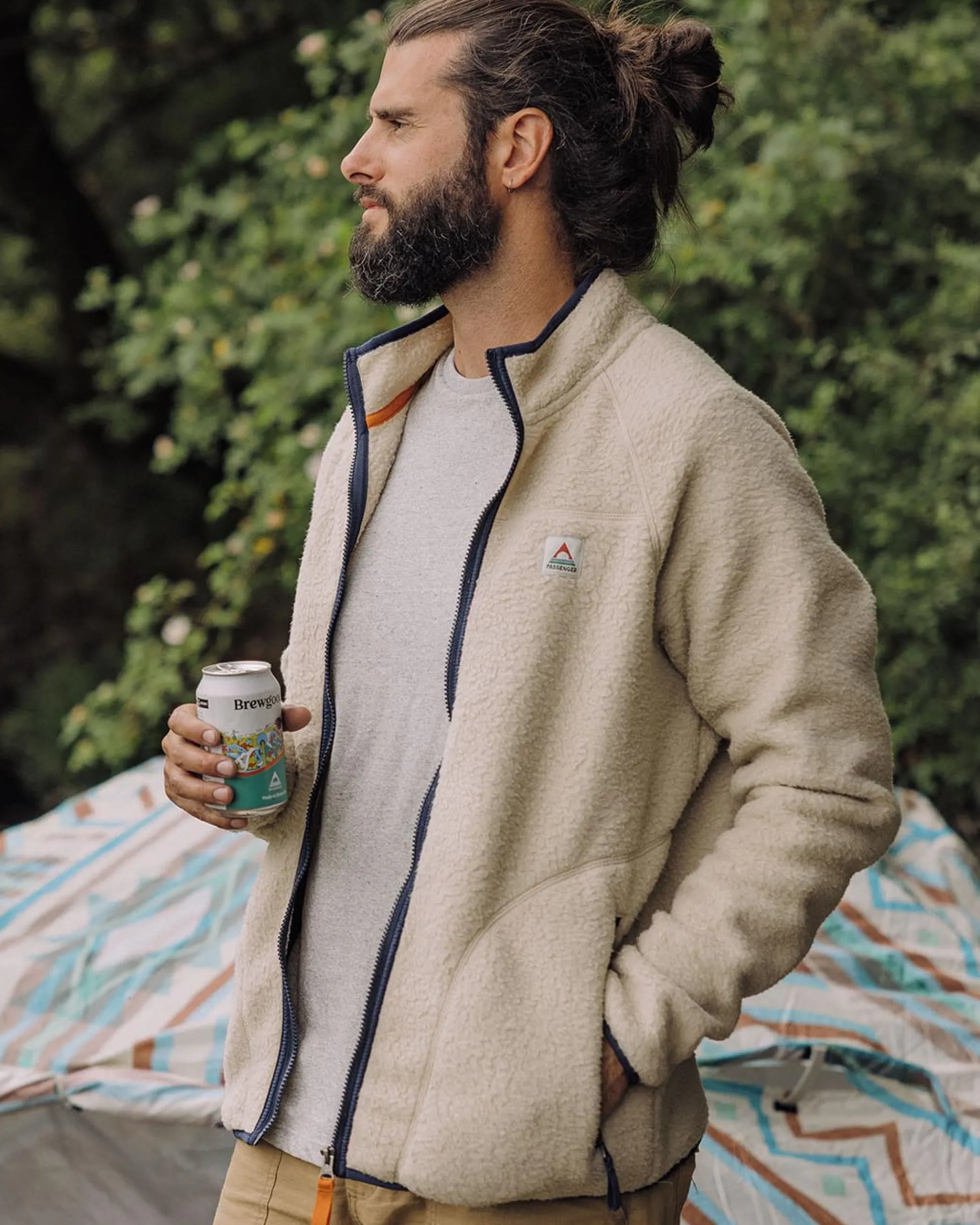 Men's Tripper Full Zip Sherpa Fleece
