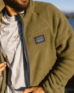 Men's Tripper Full Zip Sherpa Fleece