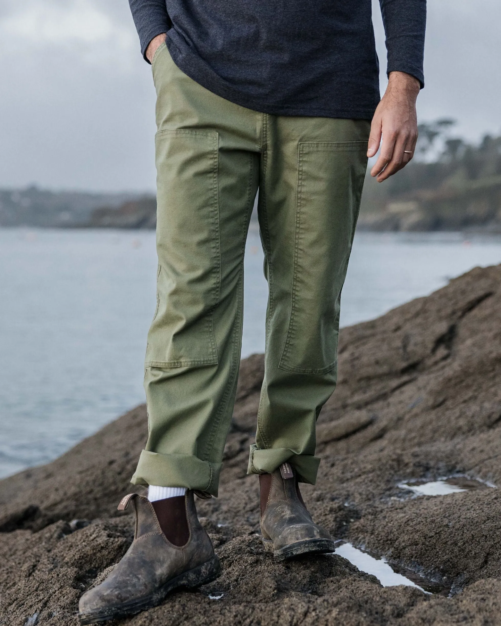 Men's Vantage Organic Cotton Canvas Trouser