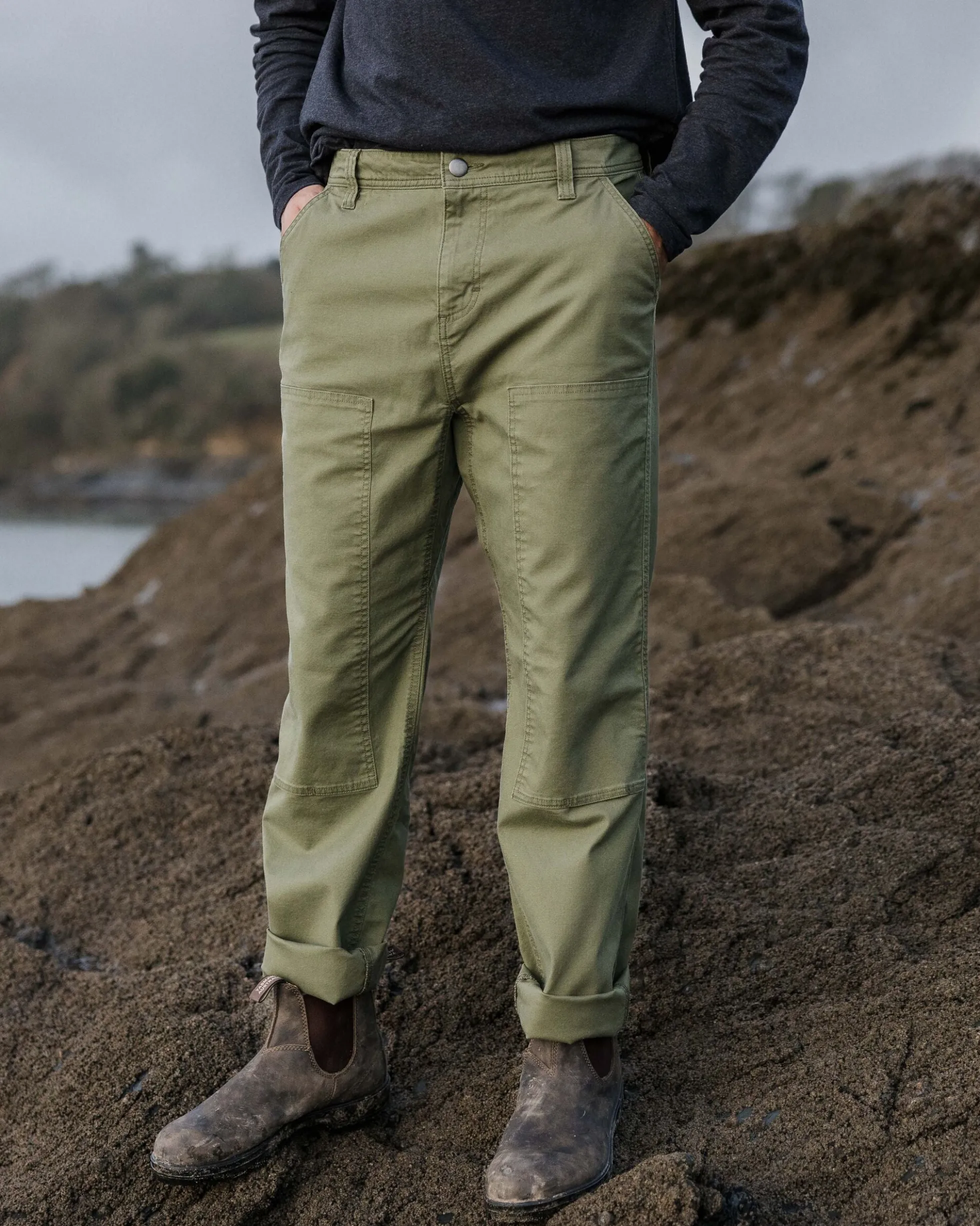 Men's Vantage Organic Cotton Canvas Trouser