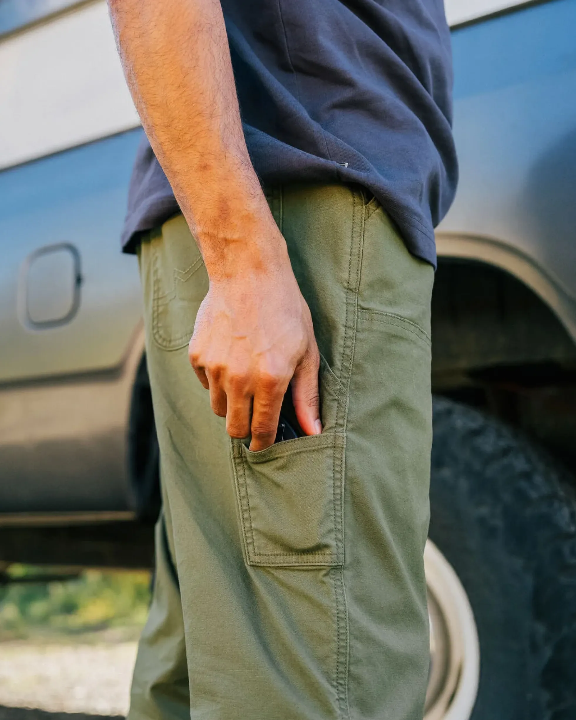 Men's Vantage Organic Cotton Canvas Trouser