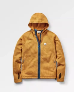 Men's Vertical Full Zip Hooded Fleece