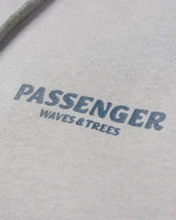 Men's Waves & Trees Organic Cotton Hoodie