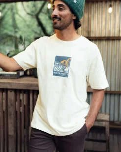Men's Waves & Trees Organic Cotton T-Shirt