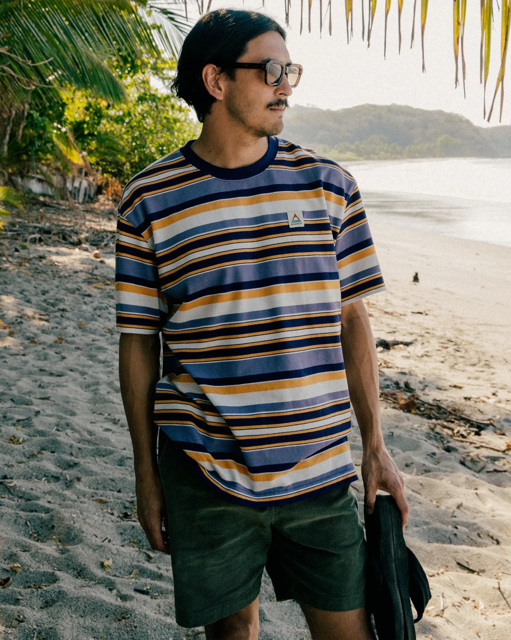 Men's Wild Pine Stripe T-Shirt
