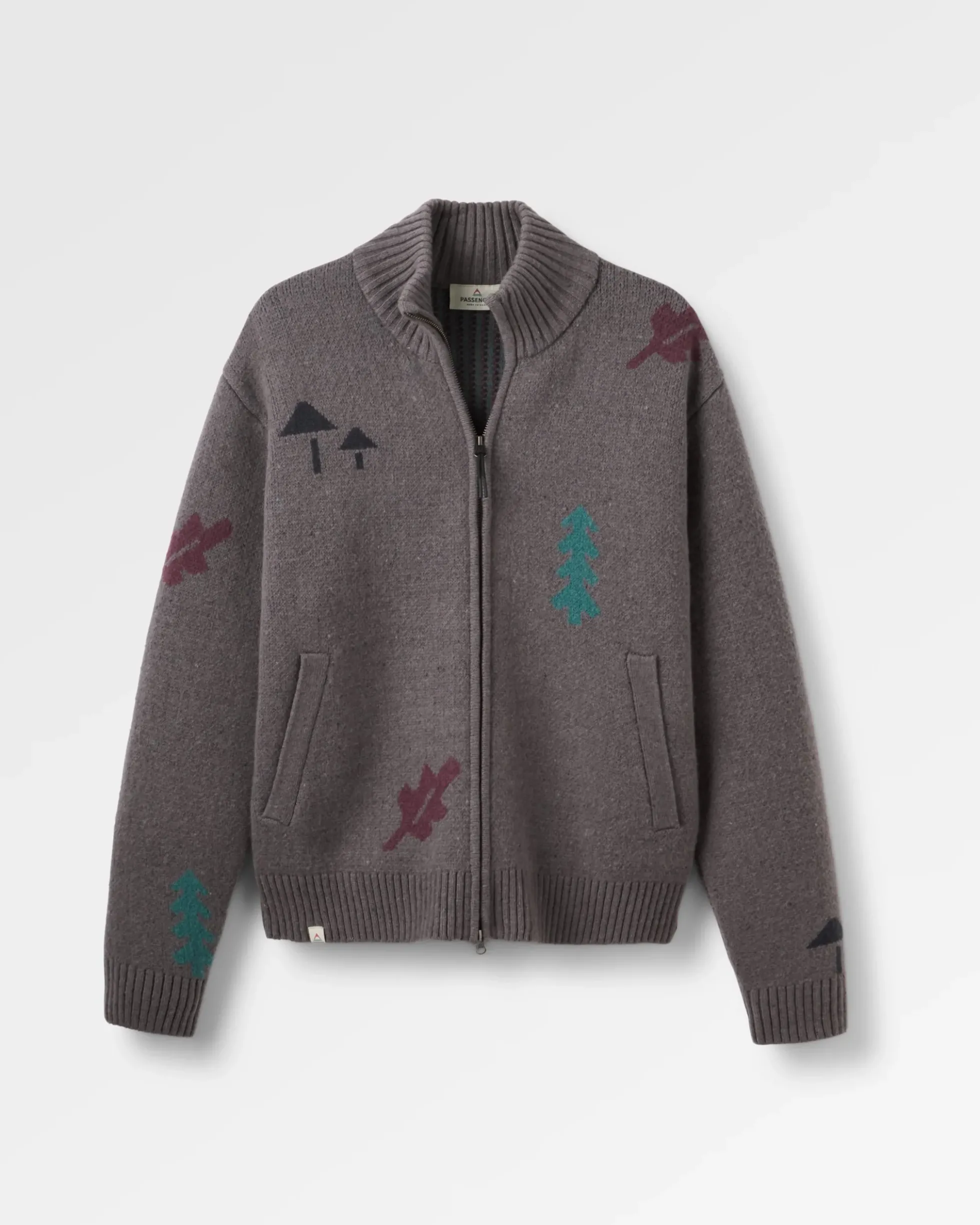 Men's Woodburn Full-Zip Knitted Jumper