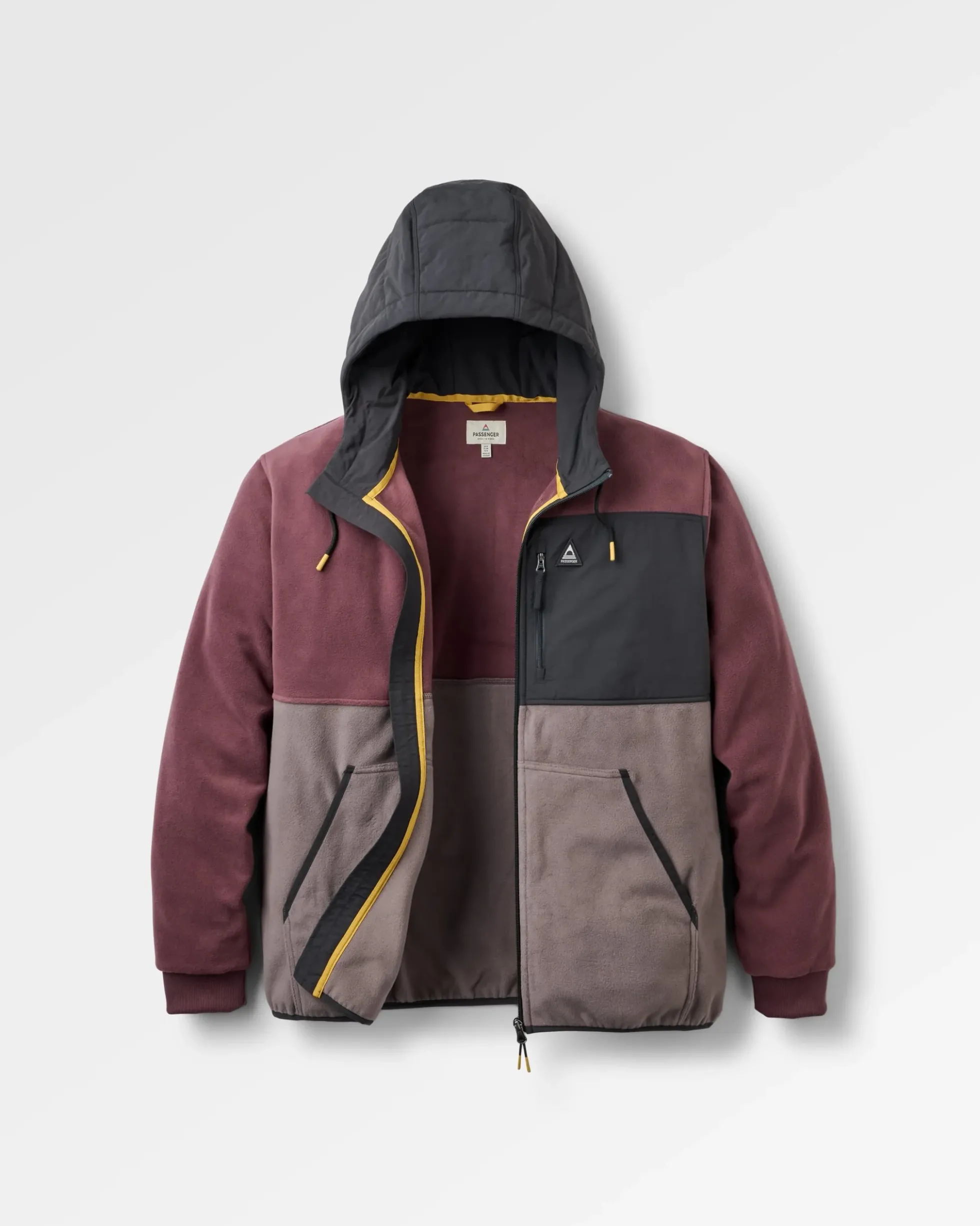 Men's Woodland Full Zip Hooded Polartec® Fleece