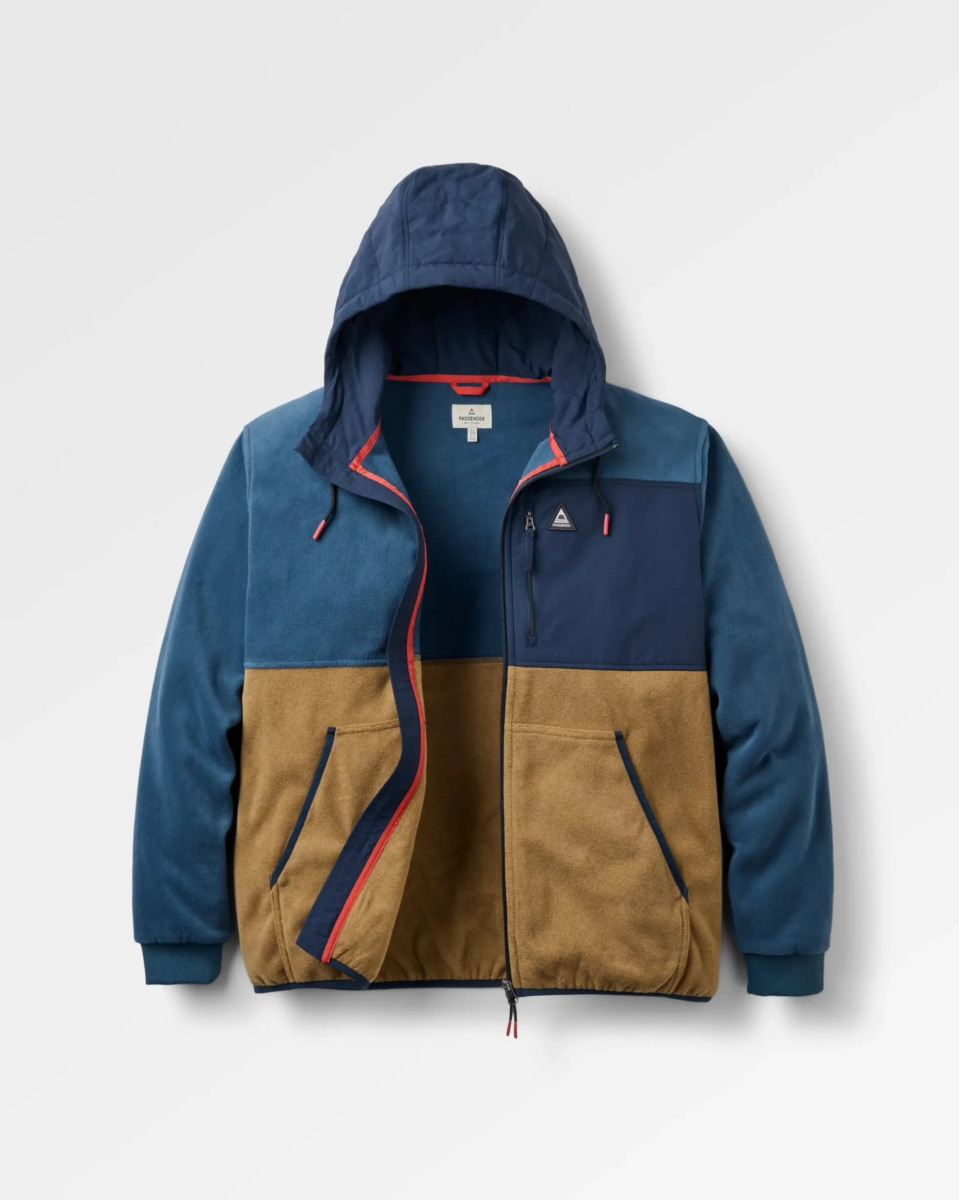 Men's Woodland Full Zip Hooded Polartec® Fleece
