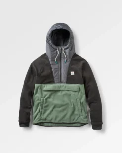 Men's Woodland Hooded 1/2 Zip Polar Fleece