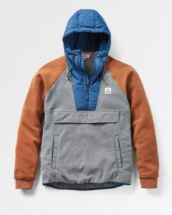 Men's Woodland Hooded 1/2 Zip Polar Fleece